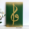 Elegant Alif and Waw Canvas